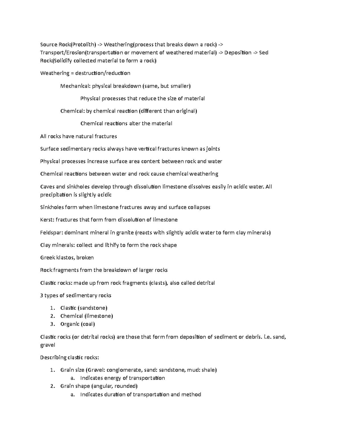 exam-3-notes-n-a-source-rock-protolith-weathering-process-that