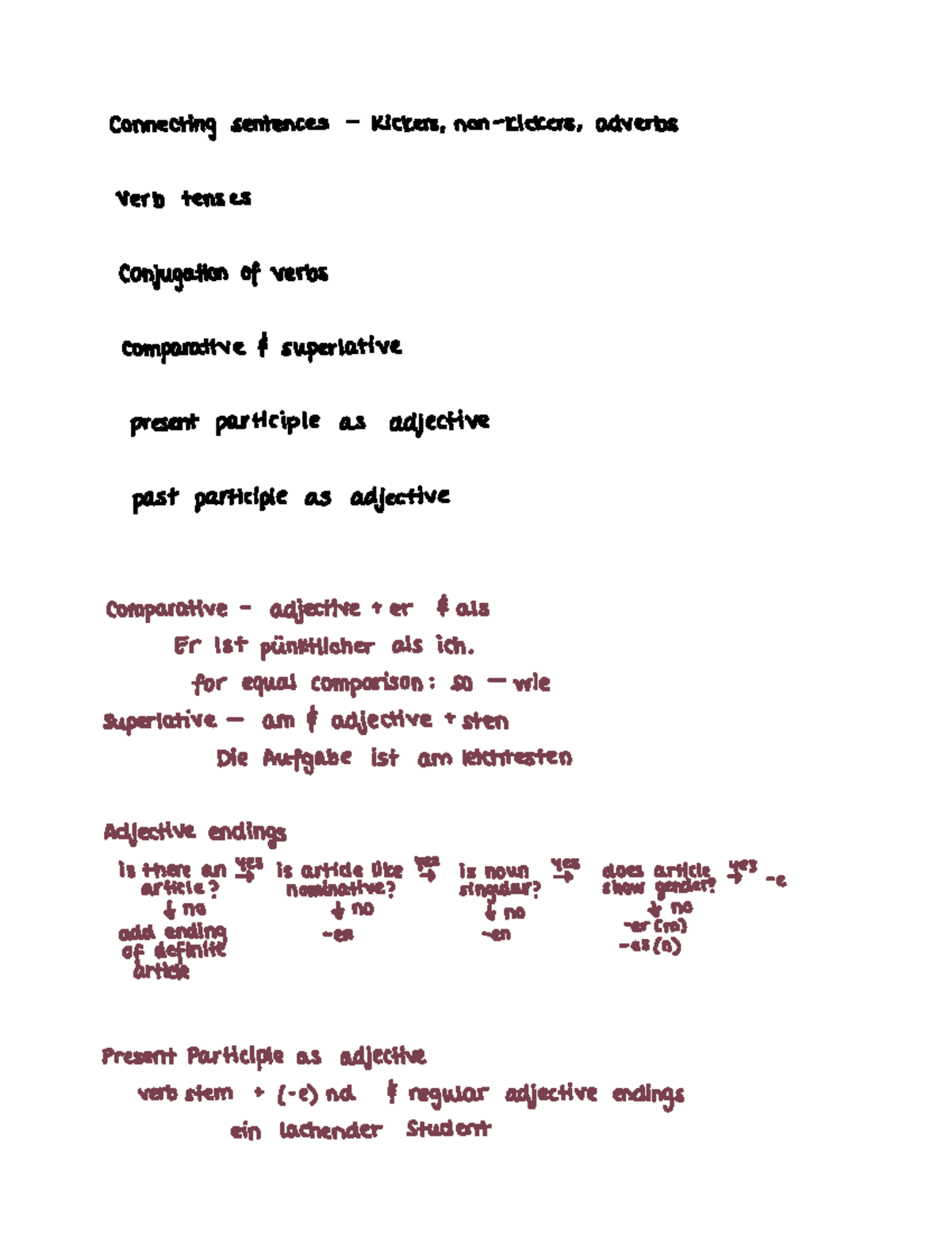 german-final-grammar-summary-connecting-sentences-kickers-non-kickers