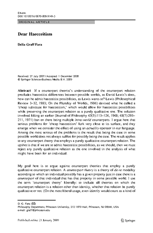 Analysis of knowledge map - JTB doesn’t work as a way of defining ...