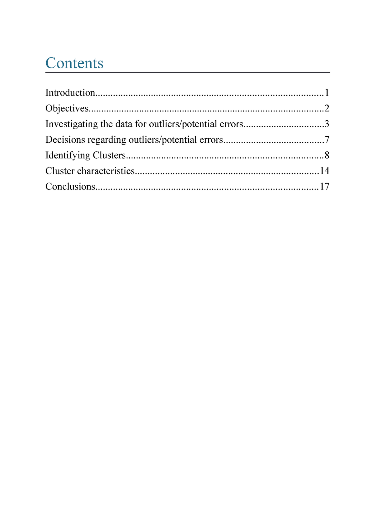 statistic essay format