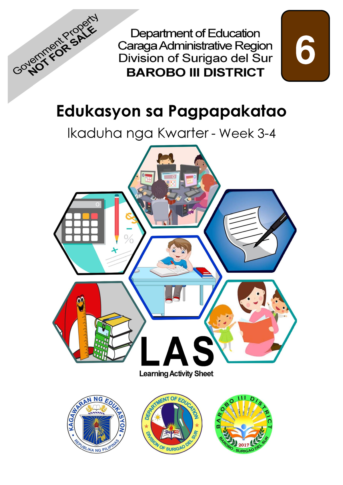 ESP 6 LAS Q2 W3 4 - Reviewer - 6 Edukasyon Sa Pagpapakatao Ikaduha Nga ...