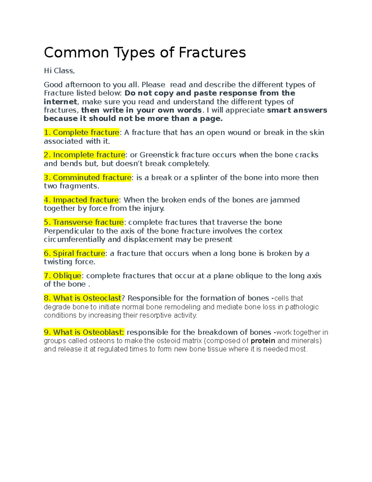 types-of-fractures-assignment-common-types-of-fractures-hi-class