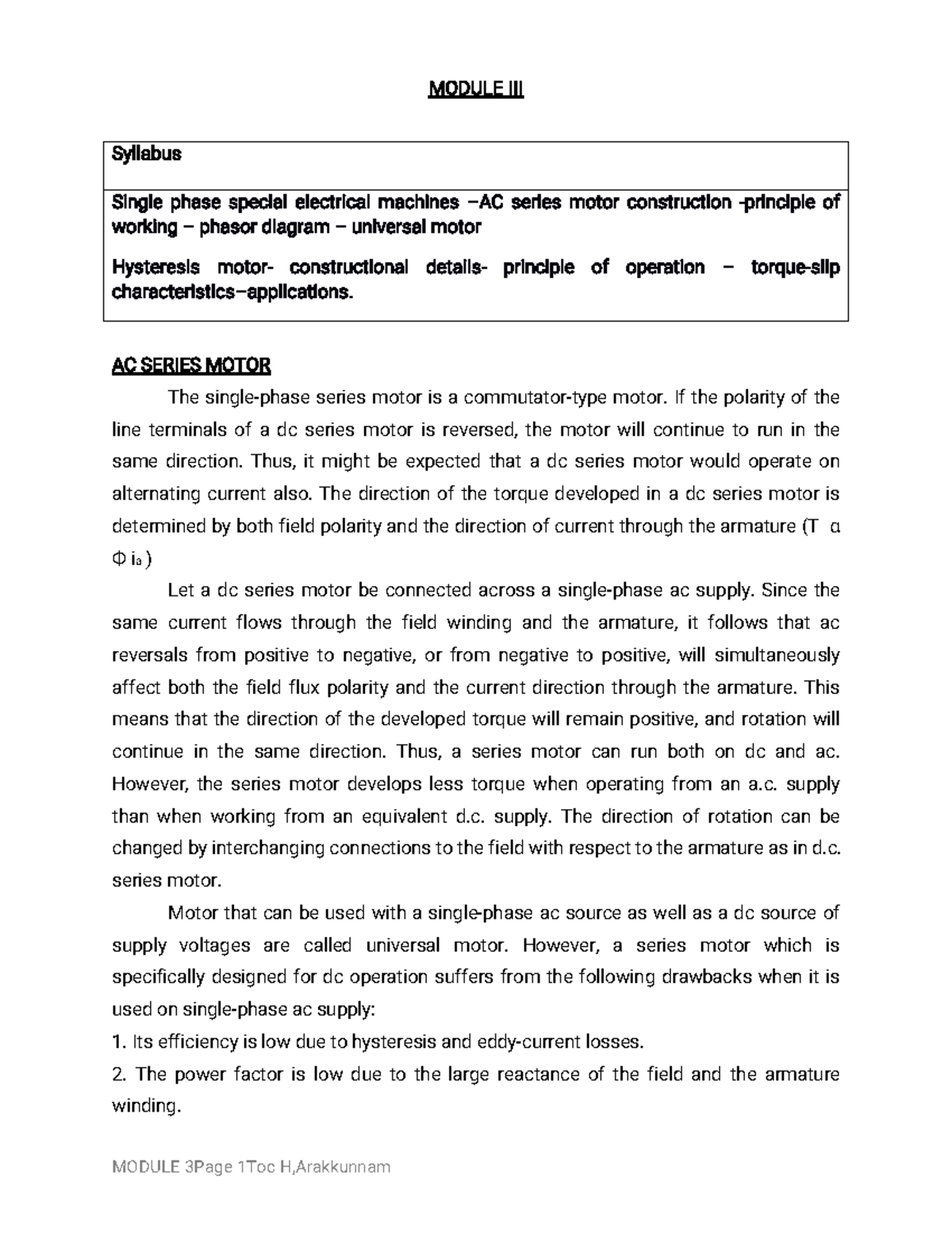 SEM-Module 3-Notes - SEM-Module 3-Notes - MODULE III Syllabus Single ...