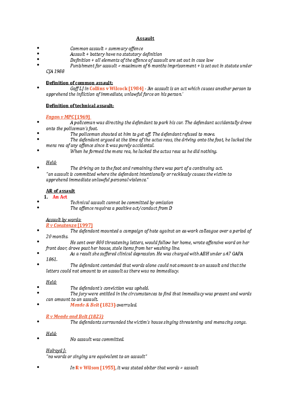 assault-notes-assault-common-assault-summary-offence-assault