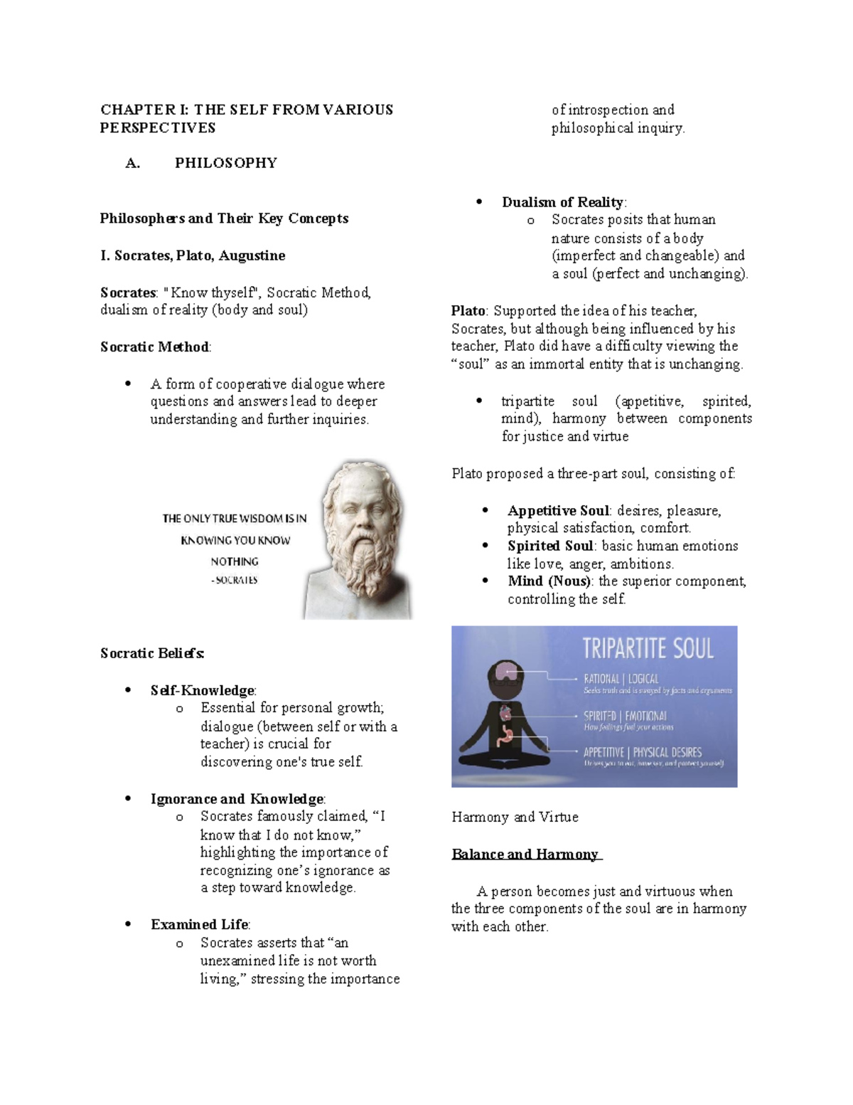 UTS-reviewer - Understanding the self reviewer midterms - CHAPTER I ...