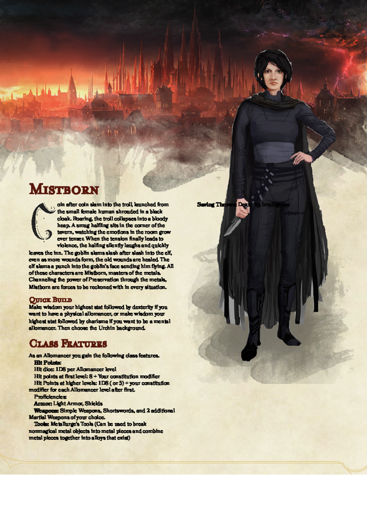 Allomancer - The Homebrewery - C Mistborn oin after coin slam into the ...