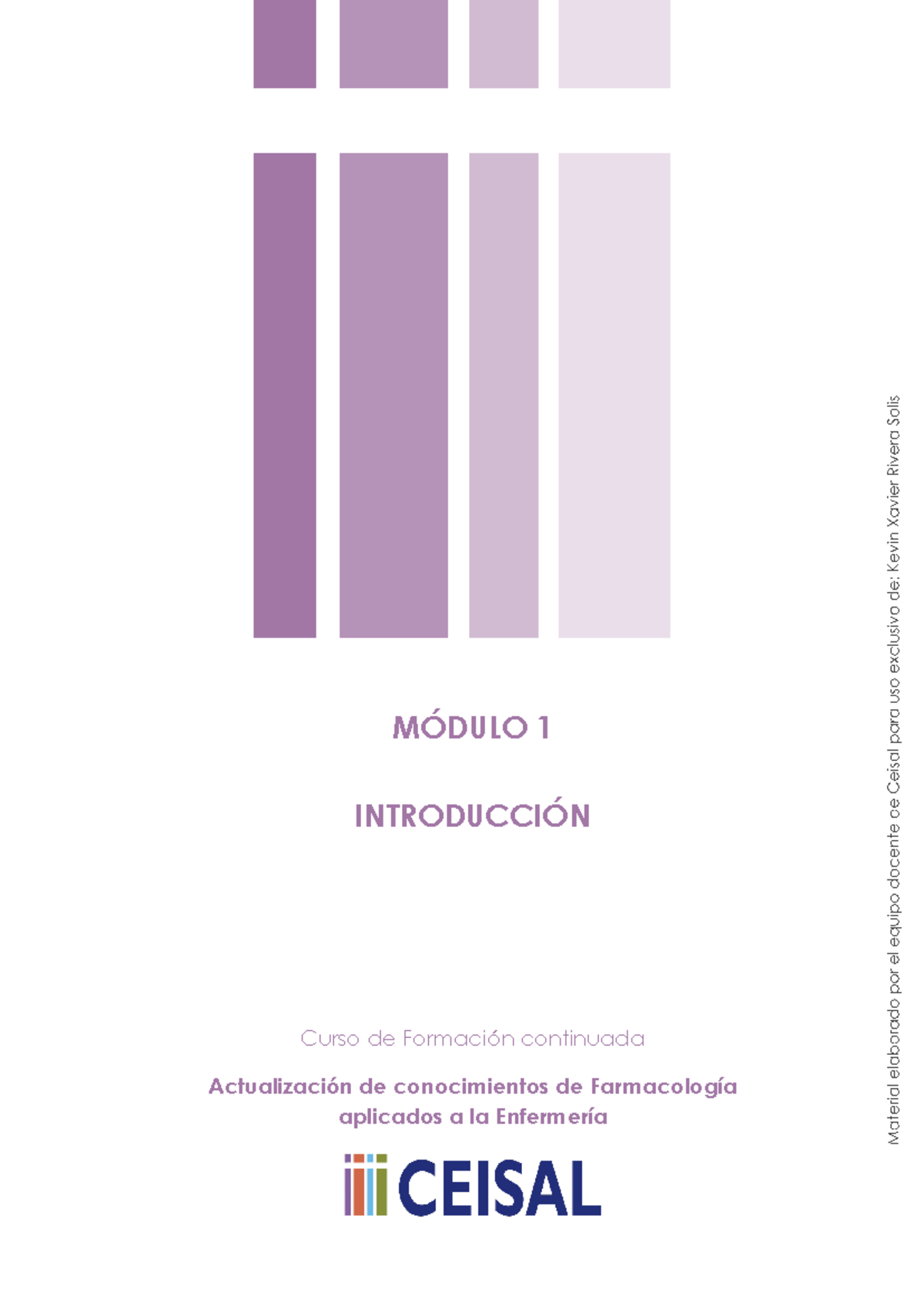 Modulo 1 Introducción Introduccion A La Materia Módulo 1