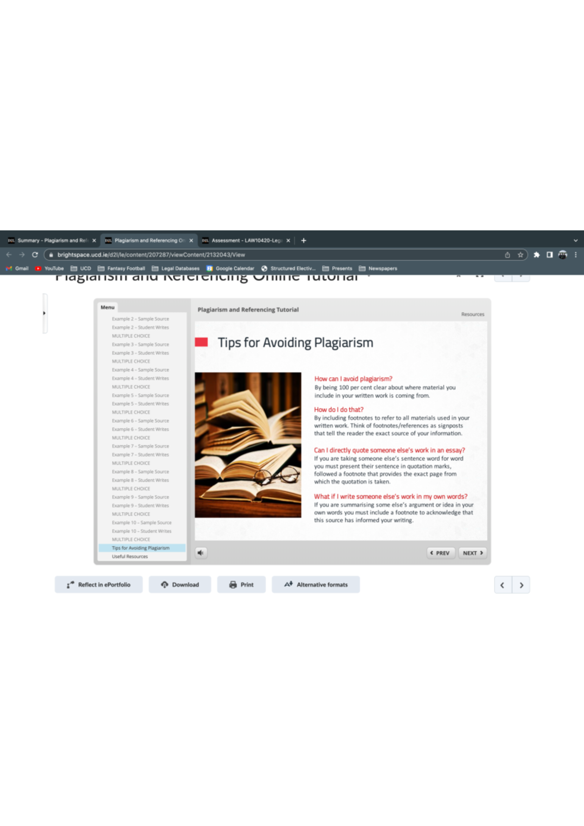 Tips for avoiding plagiarism - Legal and Professional Skills - Studocu