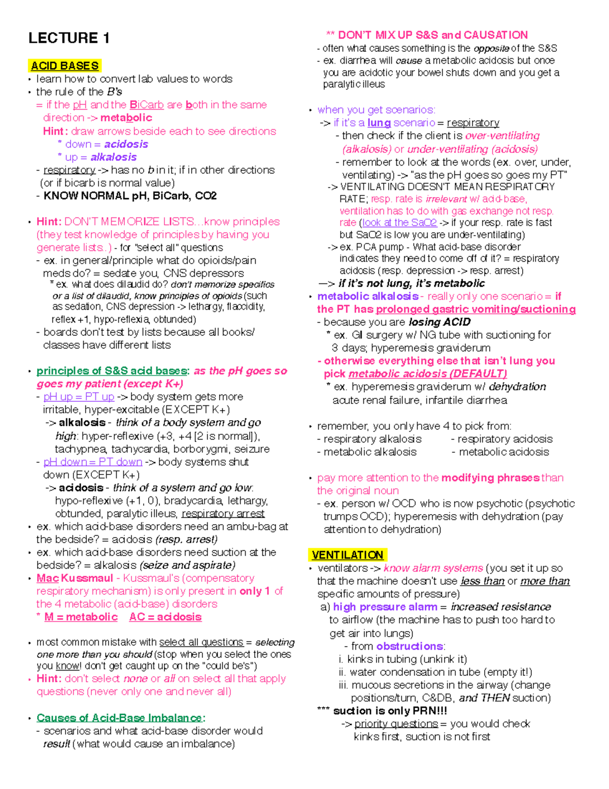 Free Printable Nclex Study Guide Printable Templates