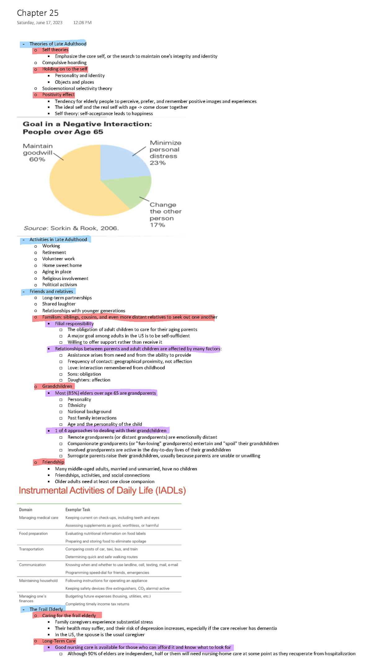 Developmental Psyc Chapter 25 - PSYC 250 - UND - Studocu