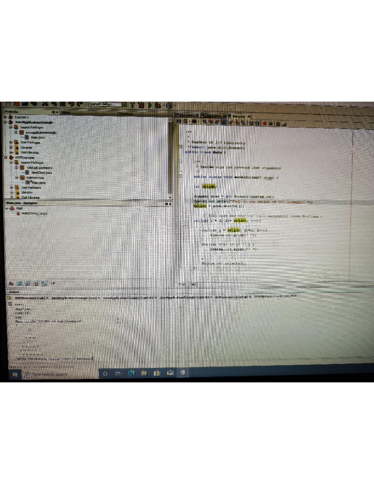 For Loop Triangle - Assignment in Programming - Projects Services Main ...