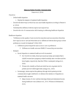 Public Health 11 - Health Communication Public Health Chapter 12 