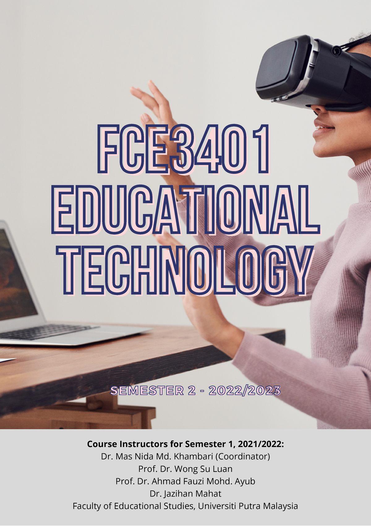 FCE3401 Course Packet Sem 2 20222023 - Fce3401fce Educational ...