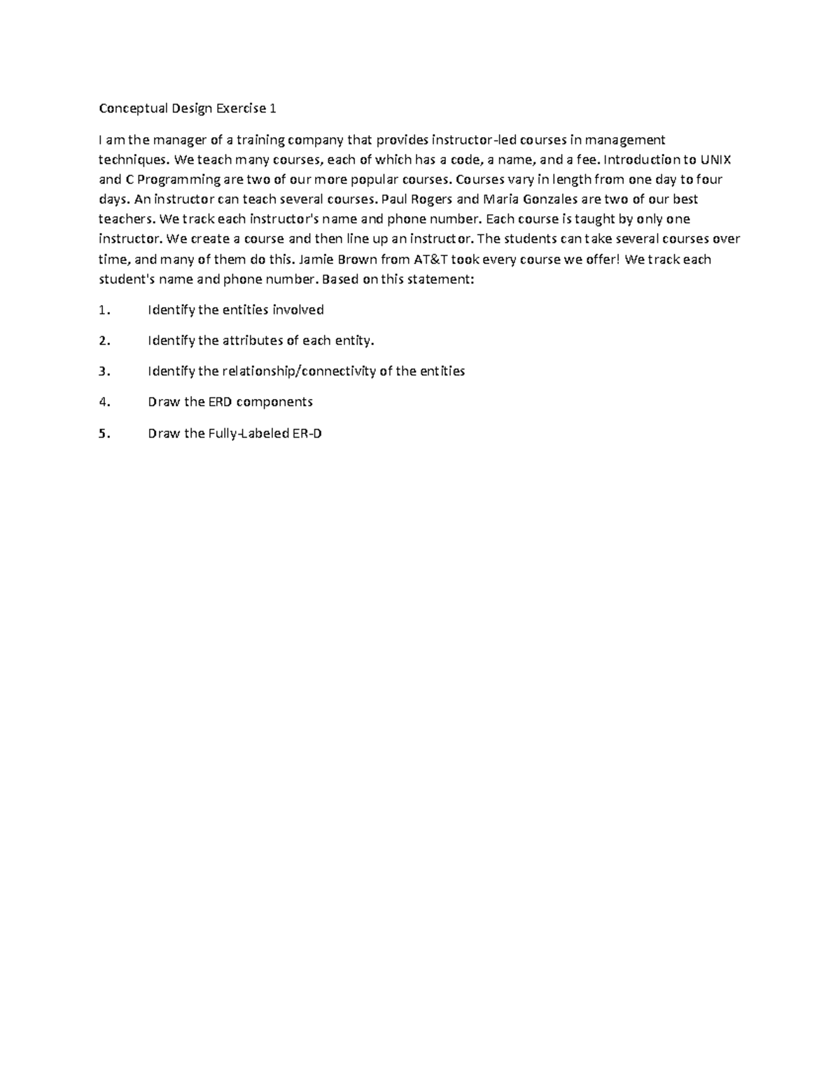 Conceptual Design Exercise 1 Nur Atiqah 2020851212 - Conceptual Design ...
