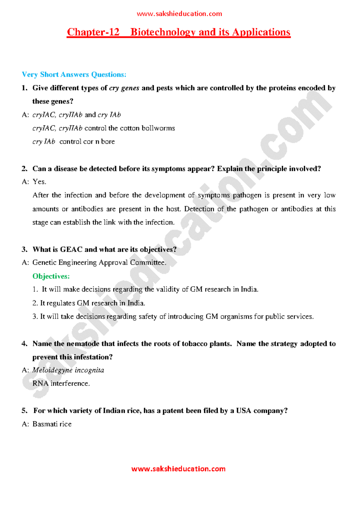 Inter-material-iindyearem-botany-chapter 12e - Chapter-12 Biotechnology ...