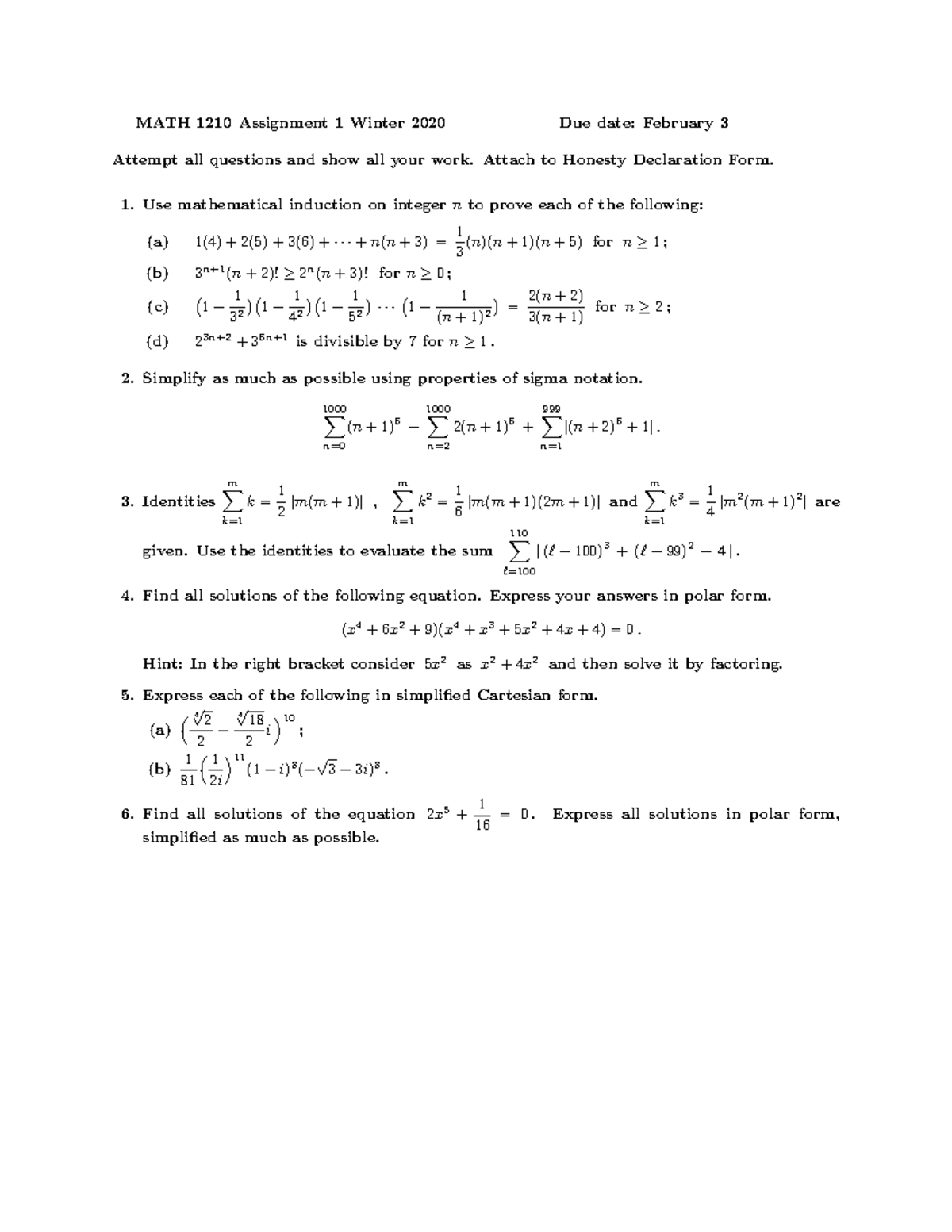 w20asst1-techniques-of-classical-and-linear-algebra-course-material