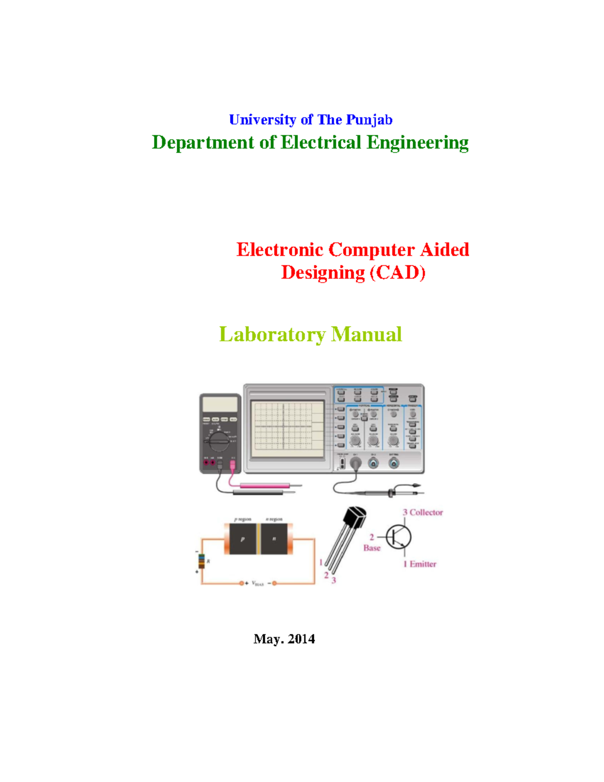 Lab1 CAD Lecture notes 1 University of The Punjab Department of