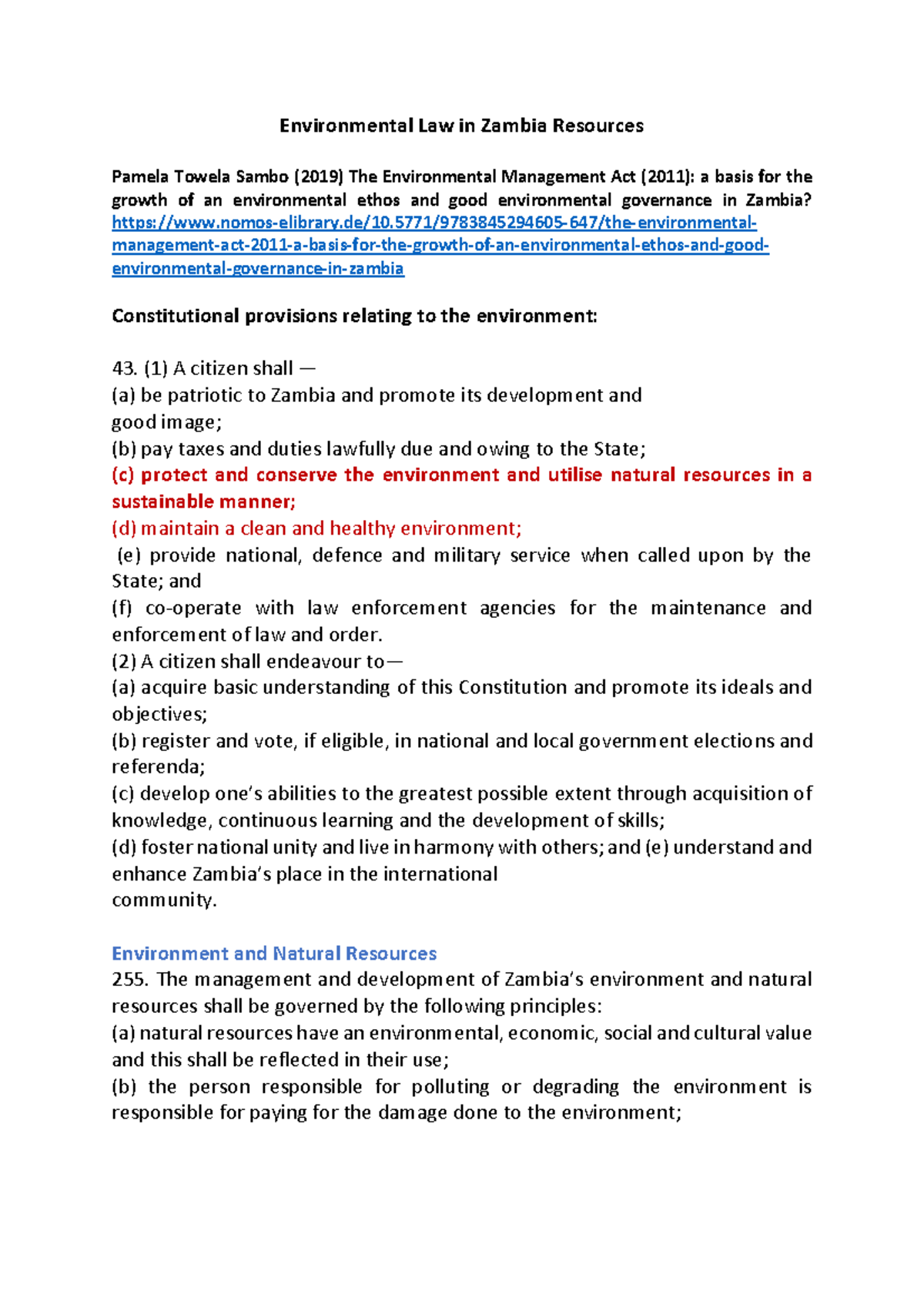 Environmental Law in Zambia Resources 5771/9783845294605647/the