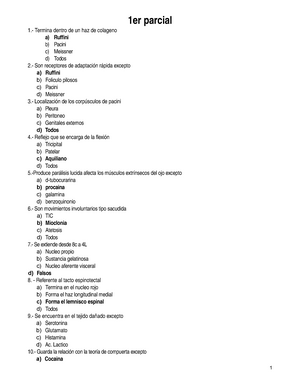 Examen 5 Junio 15 Preguntas Y Respuestas 1er Parcial Termina Dentro De Un Haz De Colageno Ruffini Pacini Meissner Todos Son Receptores De Adaptaci Pida Studocu