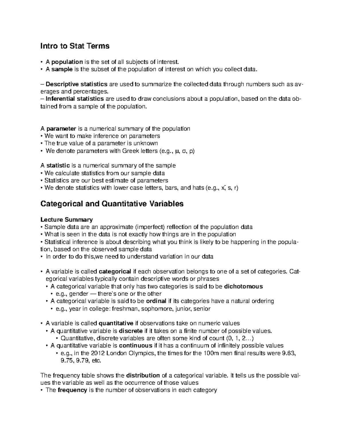 Qtm Final Exam Study Guide Studocu