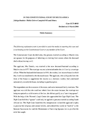 The history of sa law law of contract - THE LAW SYSTEM IN SOUTH AFRICA