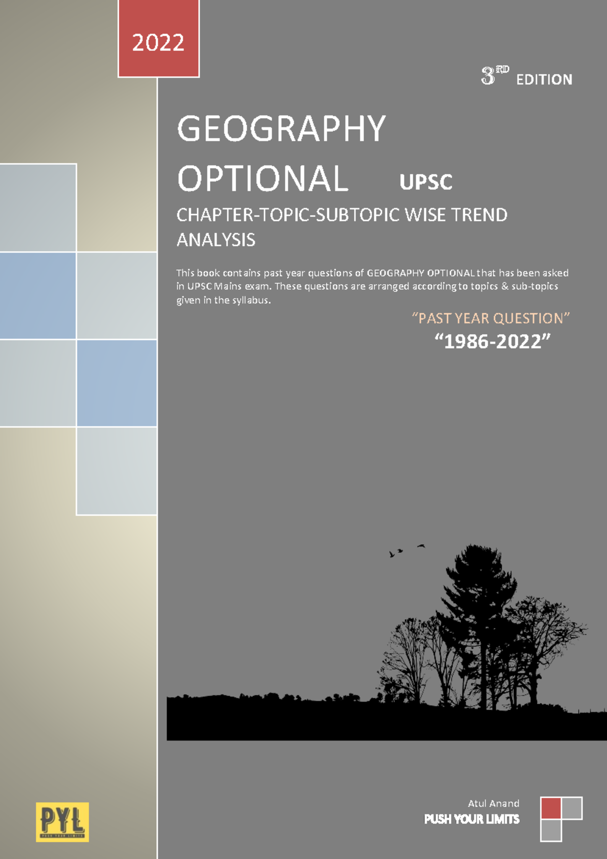 Push your limits 3rd edition GEOGRAPHY OPTIONAL CHAPTERTOPIC