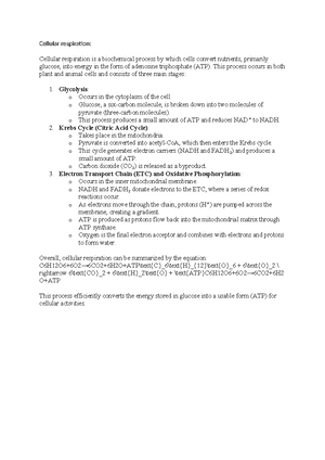 Biology Unit 3 and 4 - Contains all bio unit 3 and 4 content - Table of ...