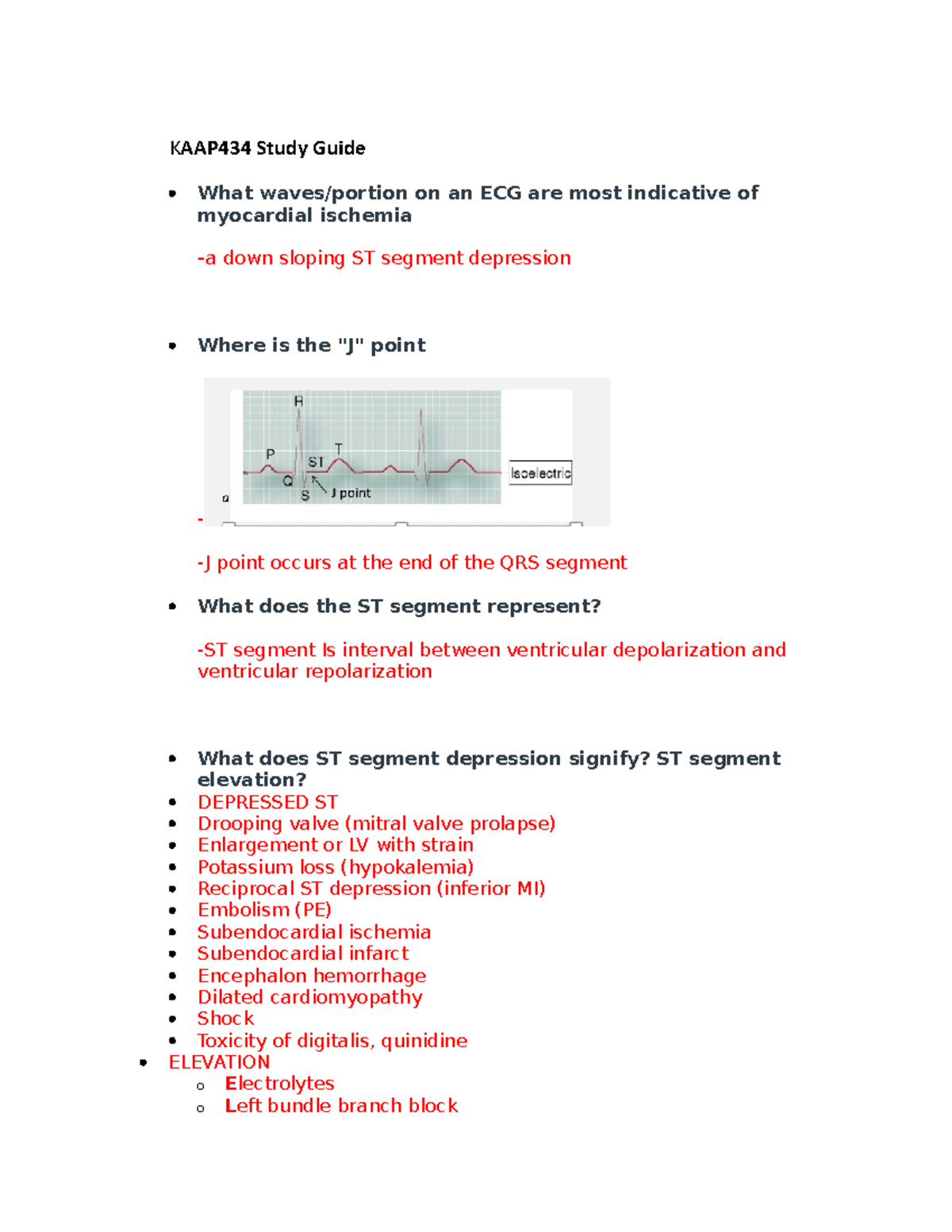 KAAP434 Study Guide - ) classifies as mild, moderate, severe (change ...