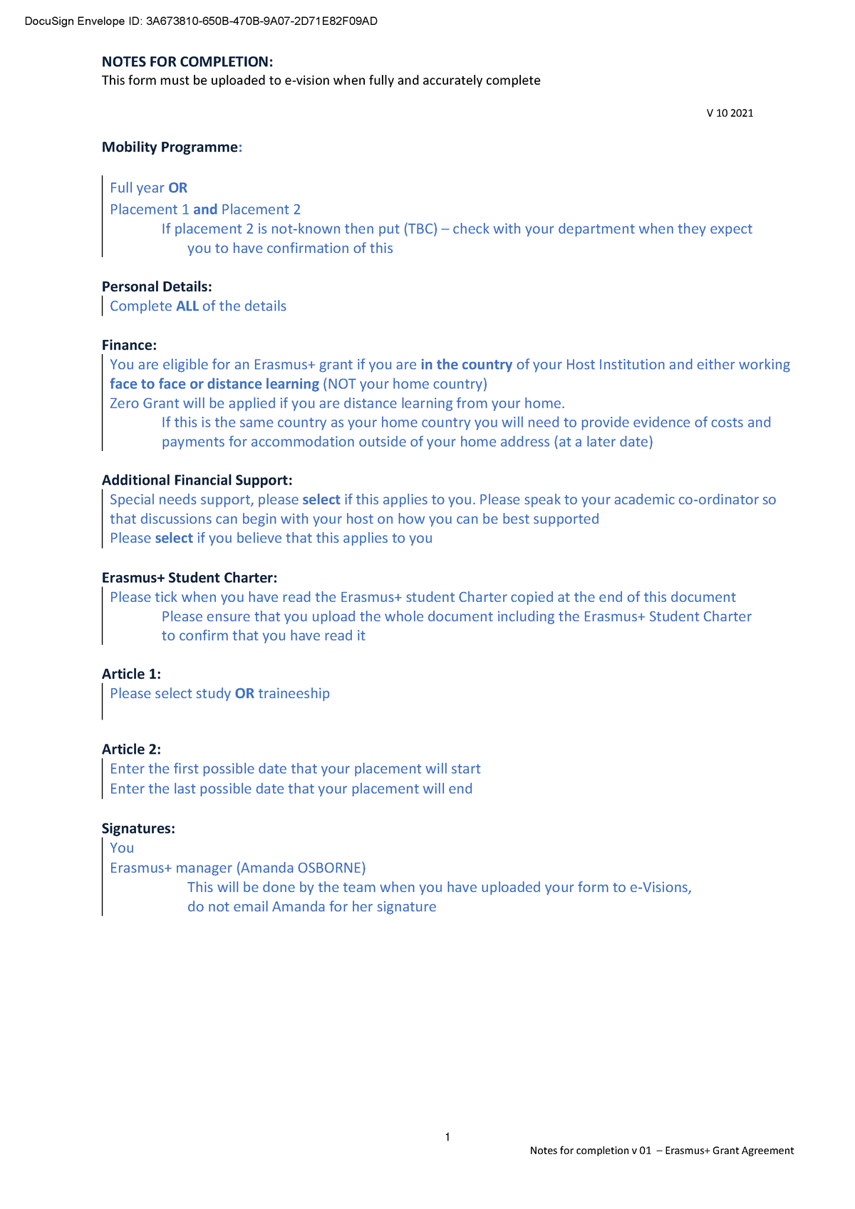 Grant Agreement For Erasmus V 05 2022 Tudor.docx - Notes For Completion 