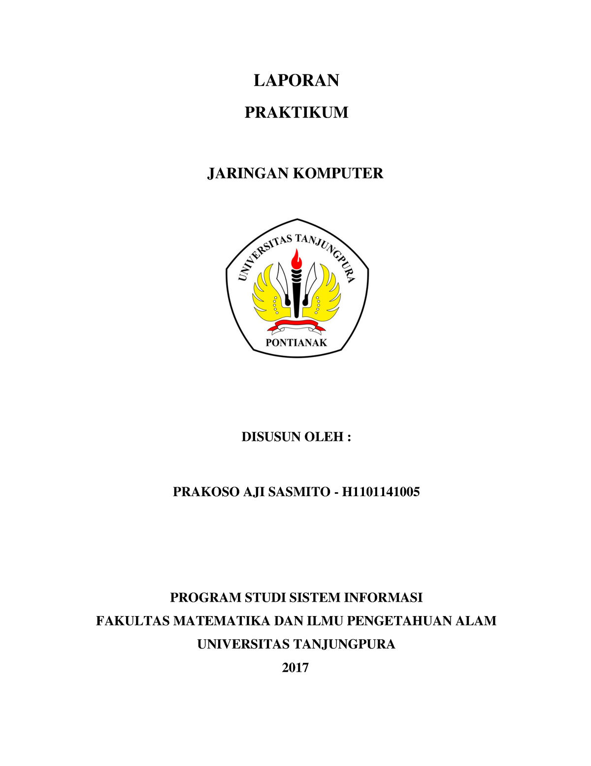 Laporan Jaringan Komputer 4 - LAPORAN PRAKTIKUM JARINGAN KOMPUTER ...