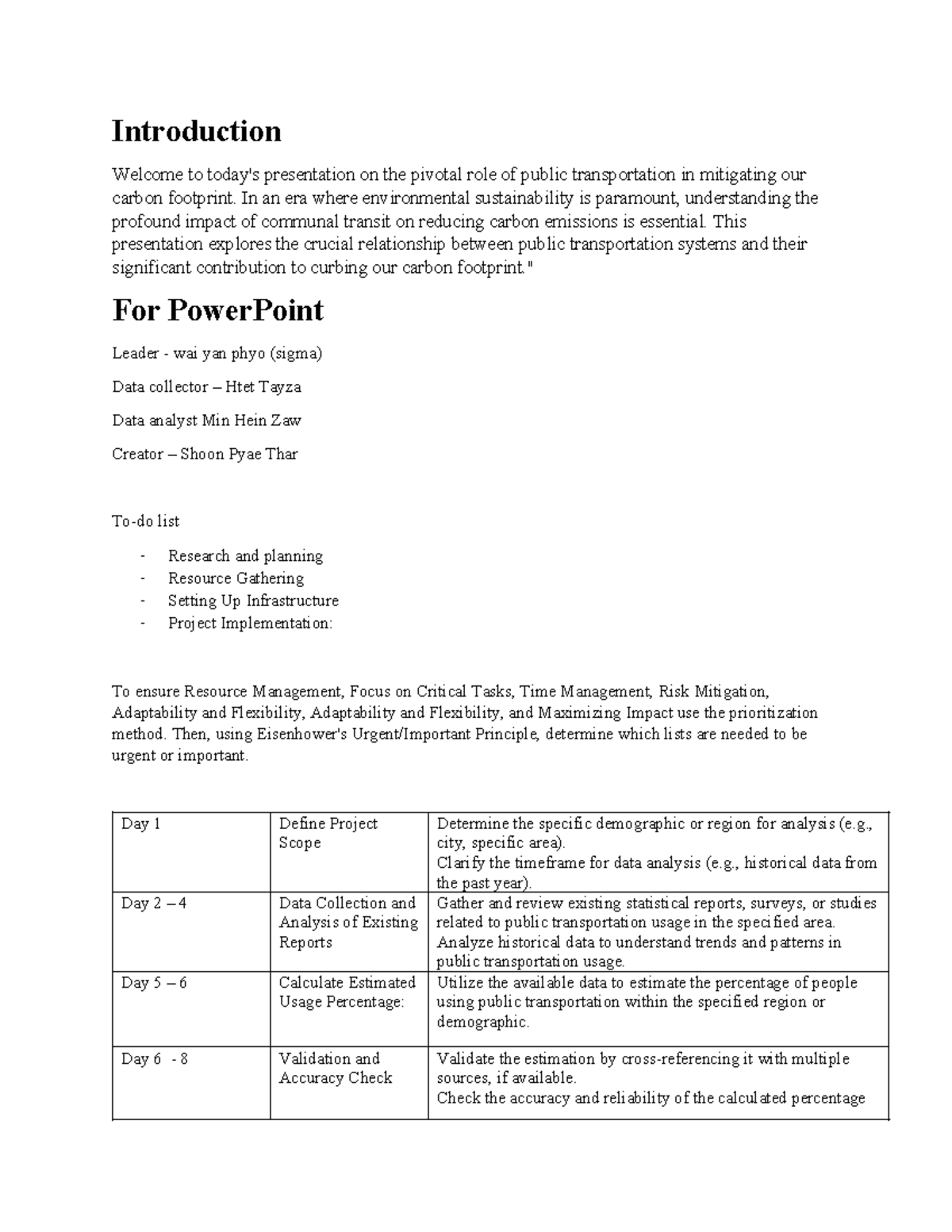 Introduction powerpont tips - Introduction Welcome to today's ...