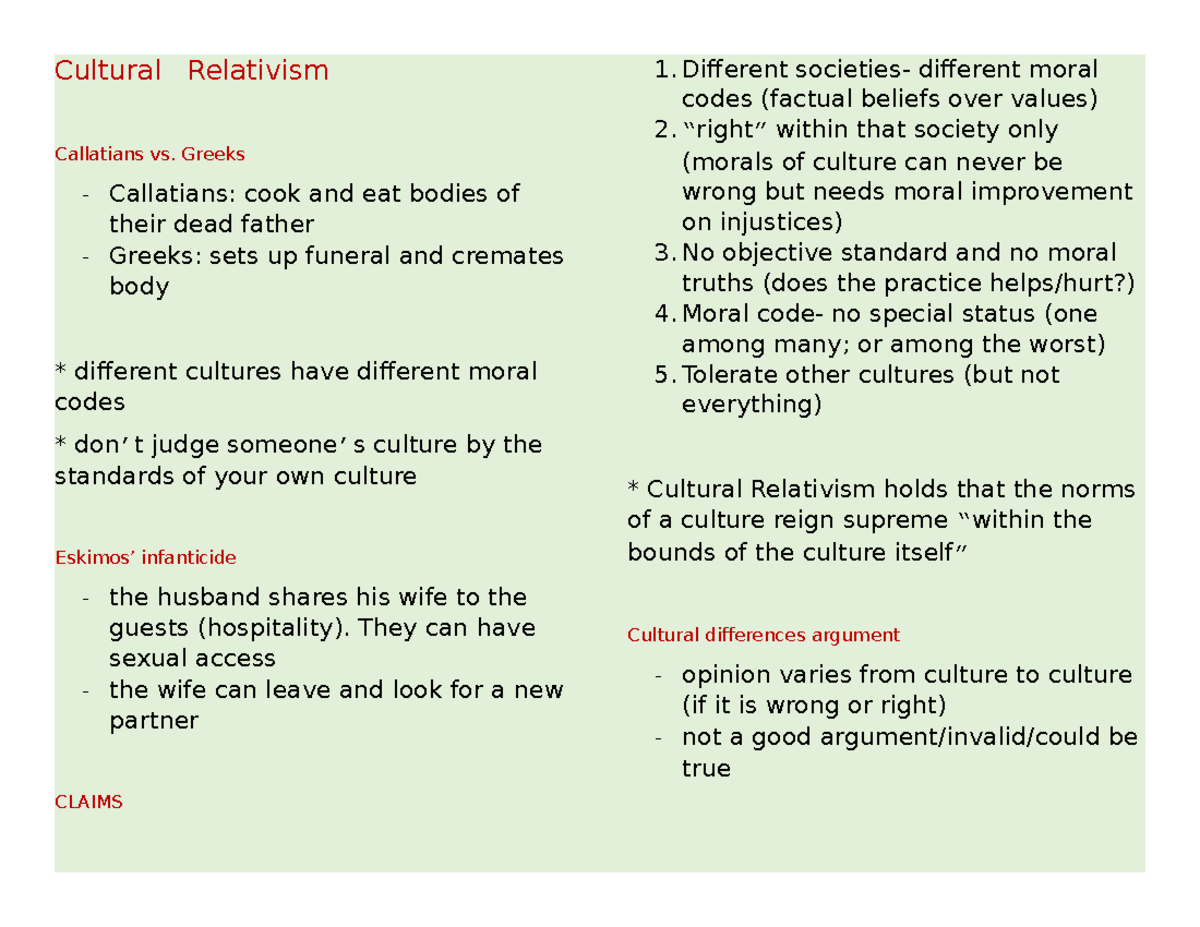 Cultural Relativism (meaning, examples, and rules) - AB Foreign Service ...