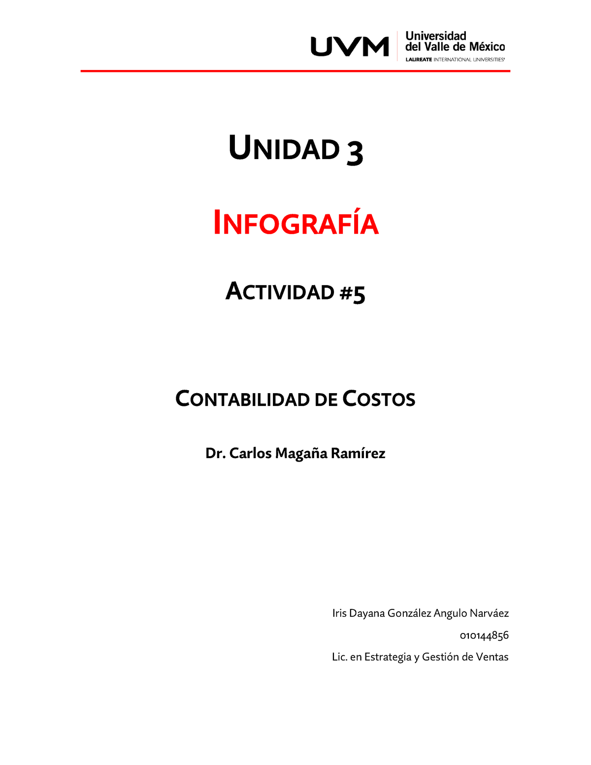Actividad 5 Infografia Unidad 3 InfografÍa Actividad Contabilidad De Costos Dr Carlos Magaña 7447