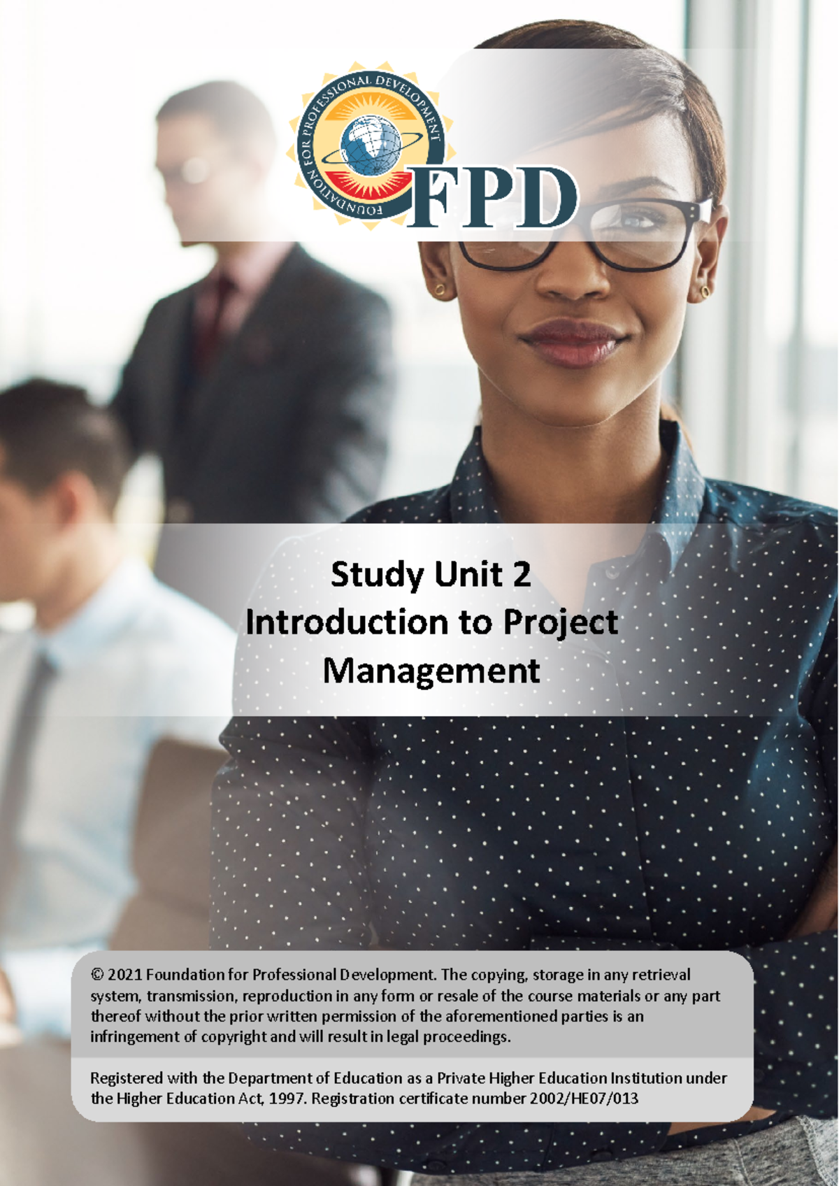 Mod 4 Unit 2 Intro Project management 2021 - © 20 21 Foundation for ...