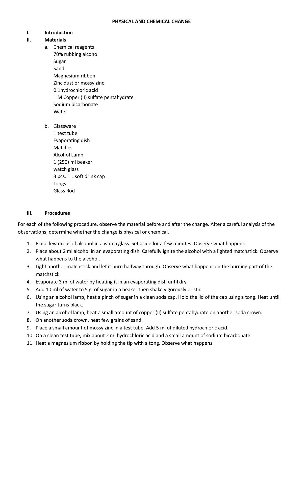 Inbound 4965261906884743413 PHYSICAL AND CHEMICAL CHANGE I