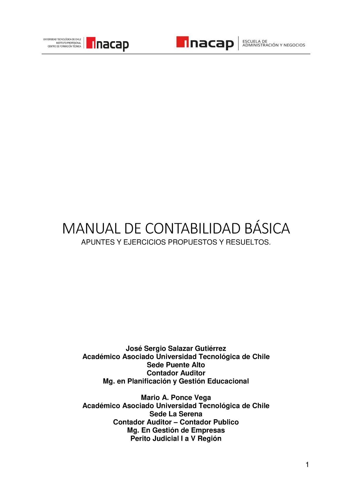 Manual De Contabilidad - MANUAL DE CONTABILIDAD BÁSICA APUNTES Y ...