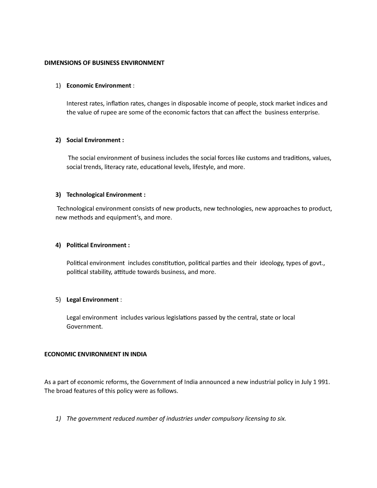 dimensions-of-business-environment-dimensions-of-business-environment