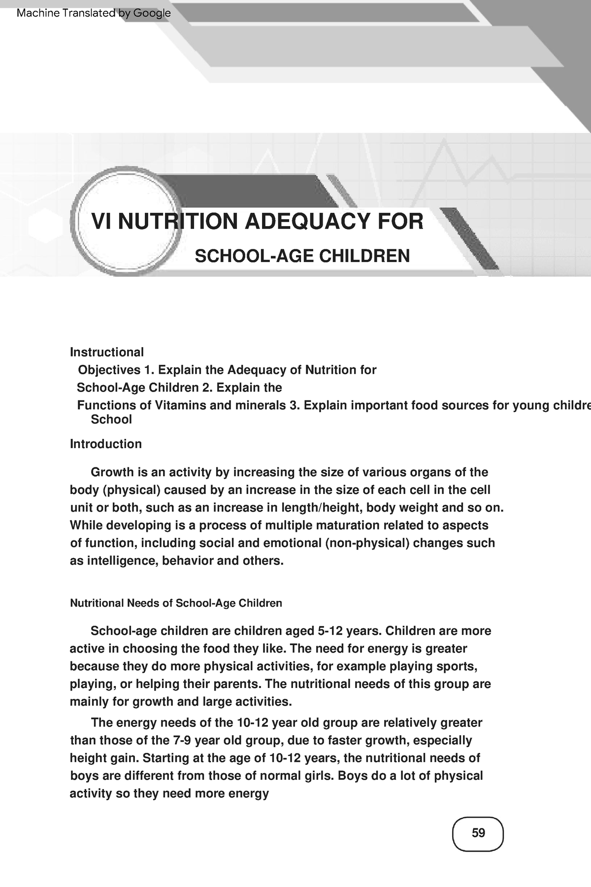 nutrition-and-diet-36-instructional-objectives-1-explain-the