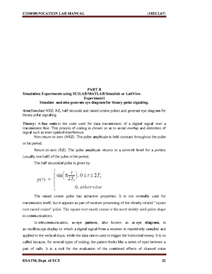 Exp-10 Linear Block Code - EXPERIMENT- 11 LINEAR BLOCK CODE ENCODER AND ...