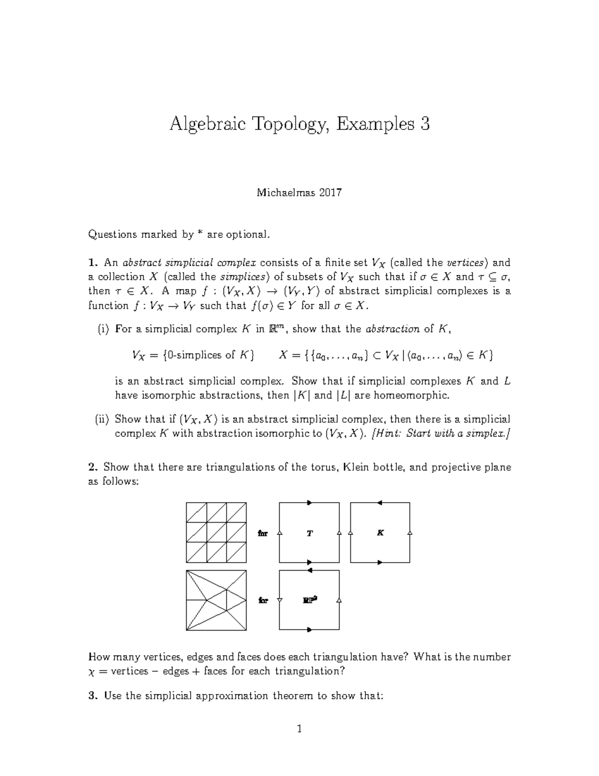 algebraic-topology-2017-2018-example-sheet-3-algebraic-topology