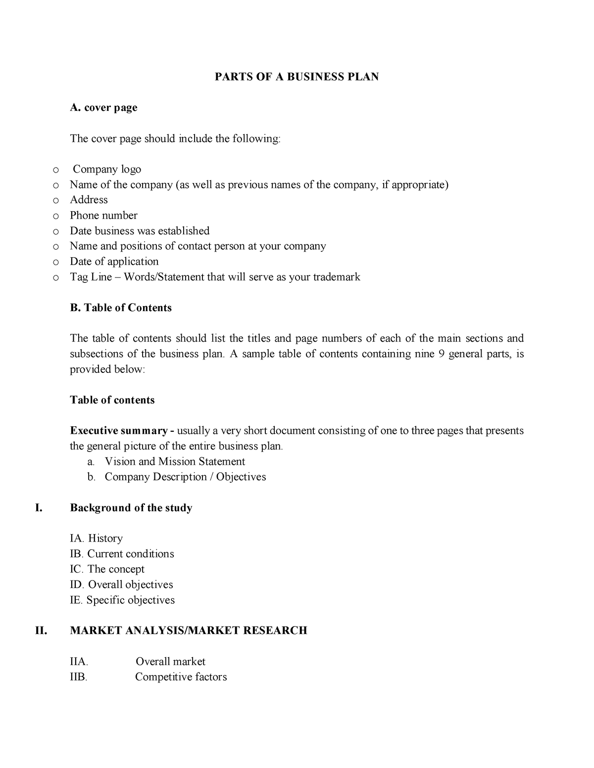 parts-of-a-business-plan-7-essential-sections-nfib-com-form-fill-out