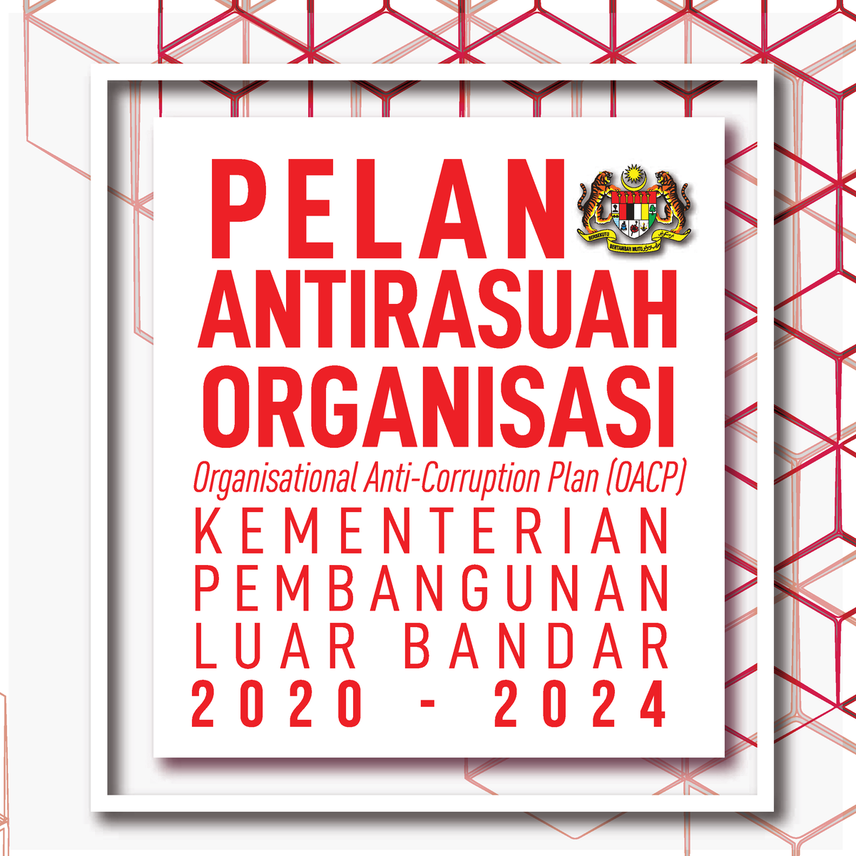 Pelan Antirasuah Organisasi KPLB 2020 2024 - PELAN ANTIRASUAH ...