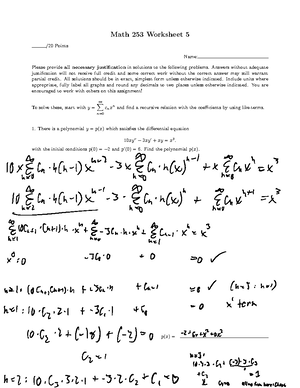 Math+253+Worksheet+1 - Math 253 Worksheet 1 /20 Points Name: Please ...
