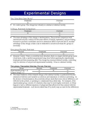 Basic Designs RBD randomised block design design of experiments basic ...