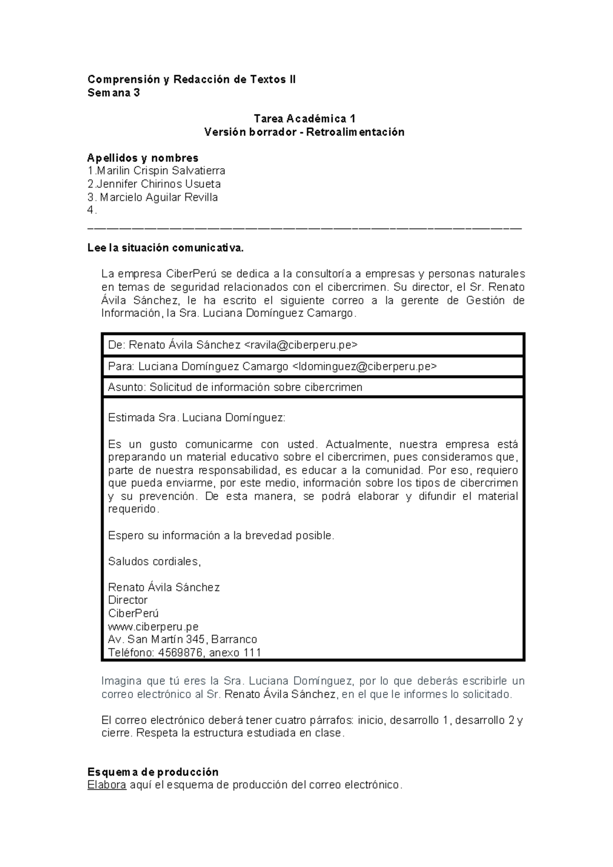 Comprensi Ã³n Y Redacci Ã³n De Textos II-1 3 - Comprensión Y Redacción ...