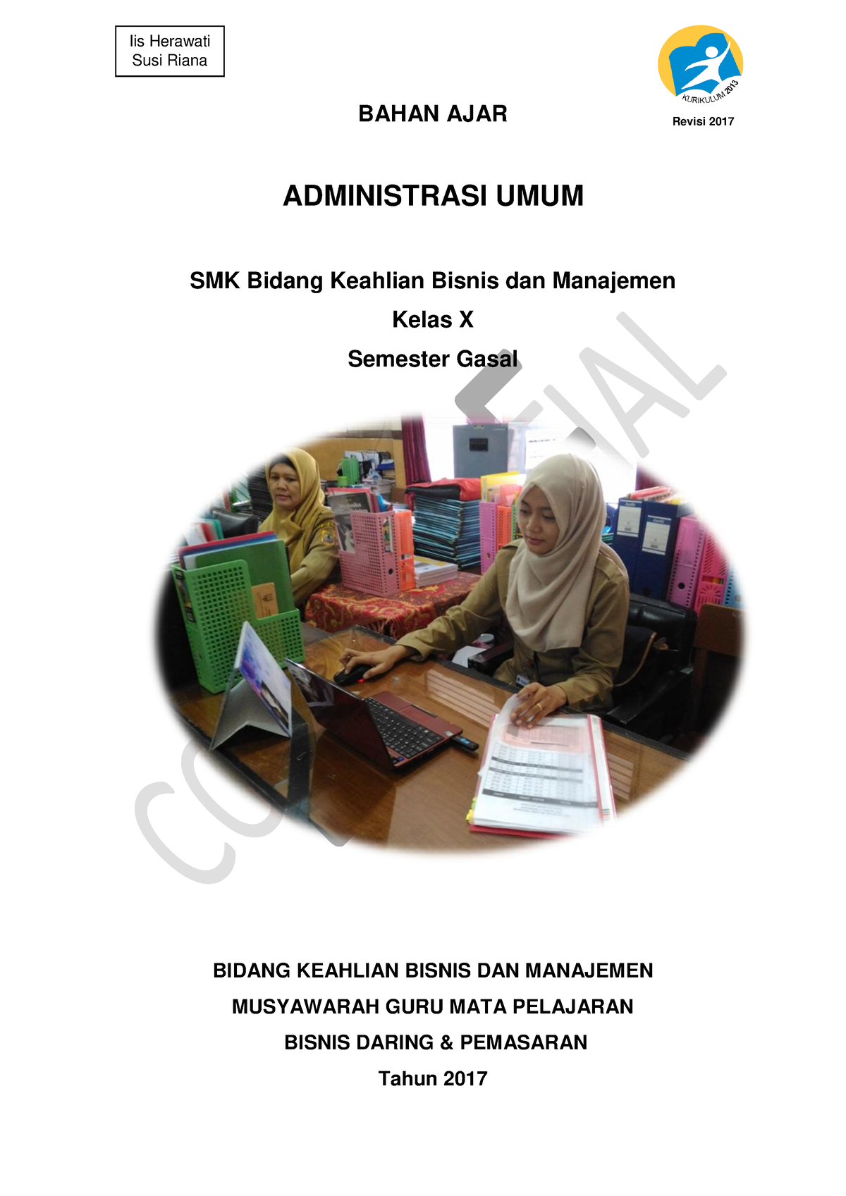 Modul Administrasi UMUM X SMK - BAHAN AJAR ADMINISTRASI UMUM SMK Bidang ...