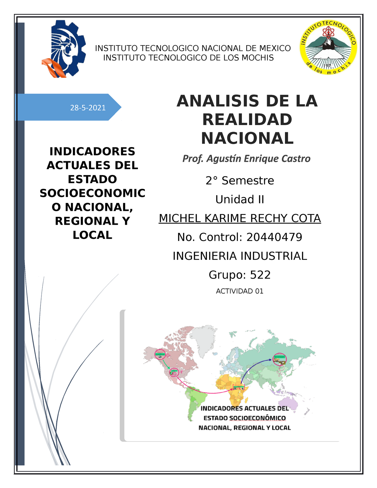 Actividad 1 Analisis De La Realidad Nacional De Mexico 28 5 Instituto Tecnologico Nacional 