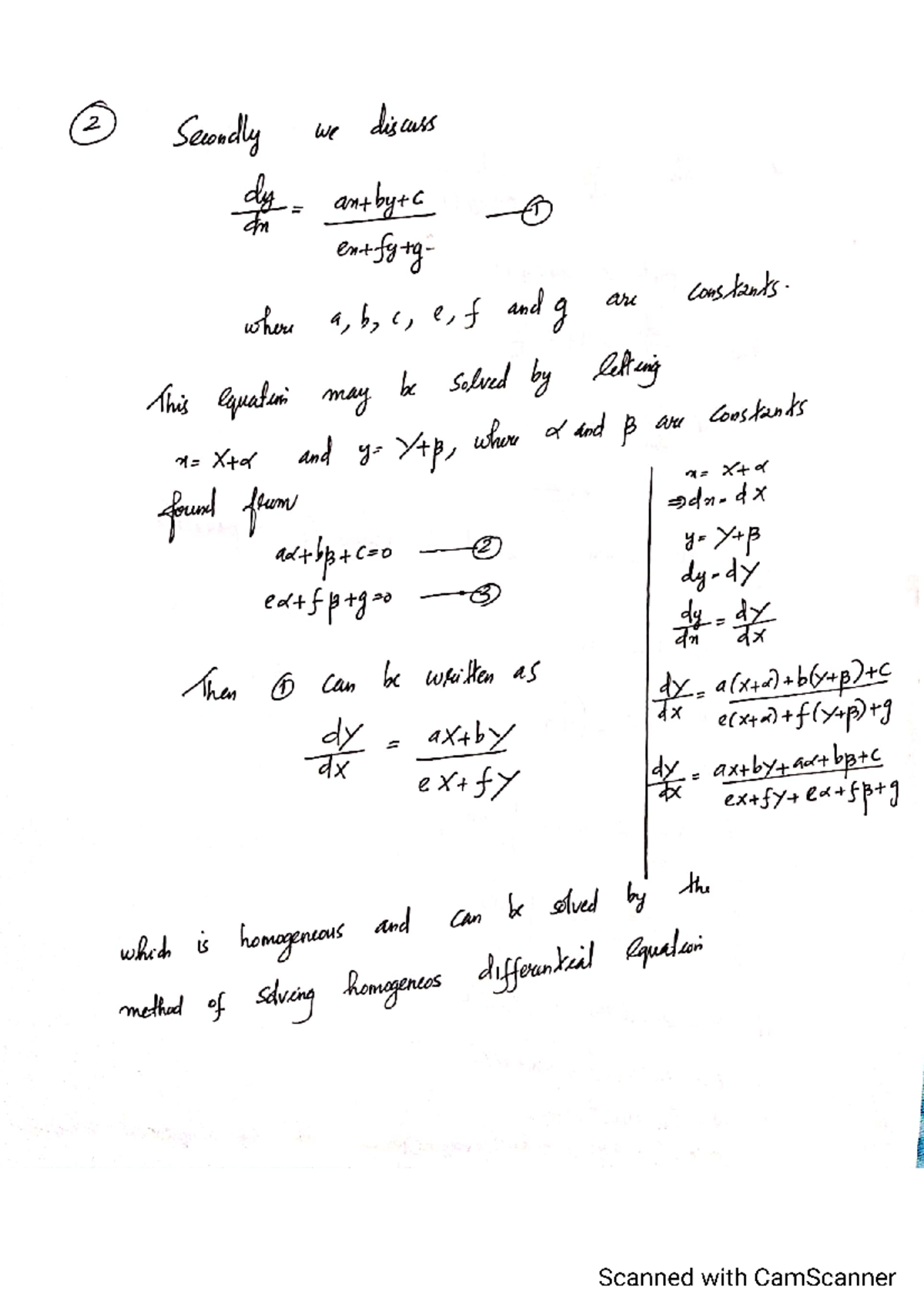 Ode8 - Very Useful Lecture Notes. - Ordinary Differential Equations ...