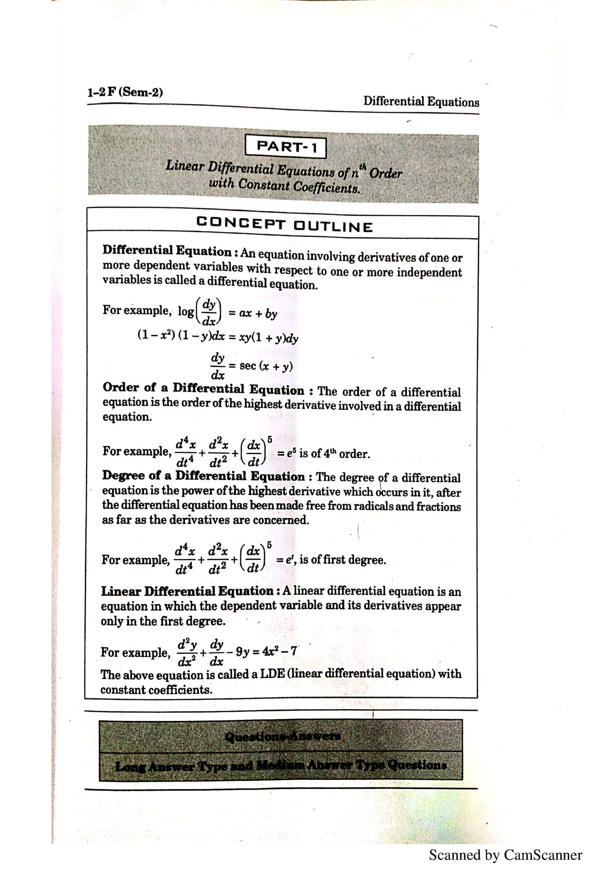 Math 2 Unit 1 - B.tech - Studocu