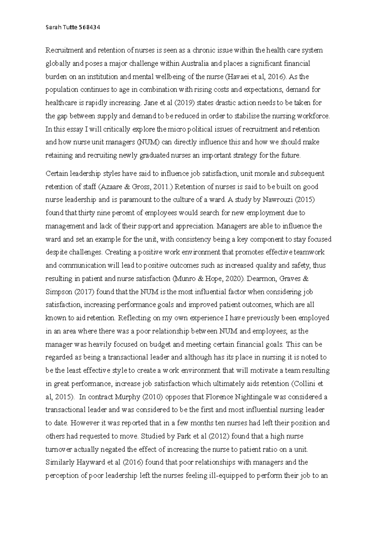 Retention Of Nurses NEW Recruitment And Retention Of Nurses Is Seen   Thumb 1200 1698 